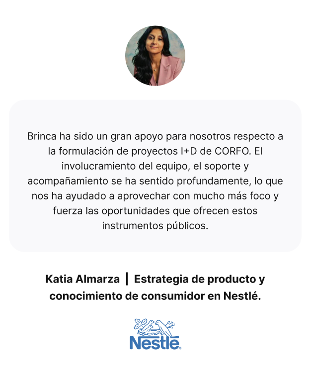 Katia Almarza  |  Estrategia de producto y conocimiento de consumidor en Nestlé.