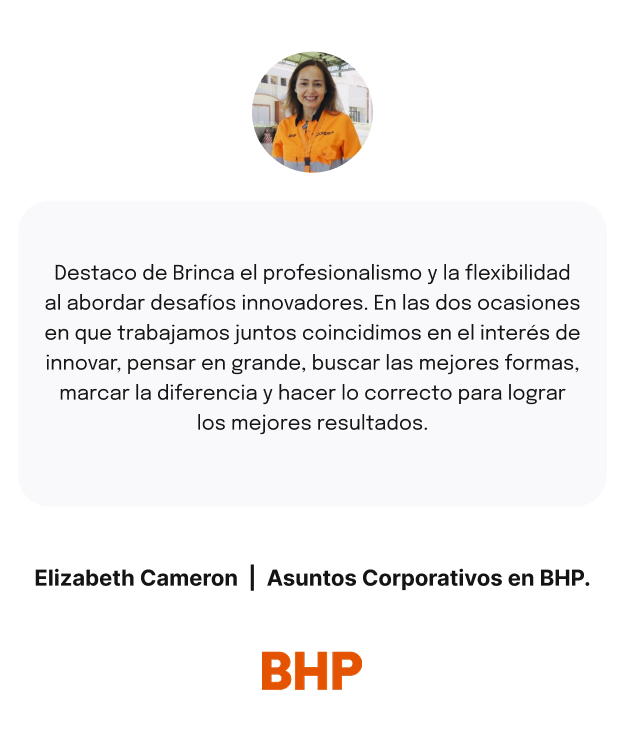 Elizabeth Cameron  |  Asuntos Corporativos en BHP.